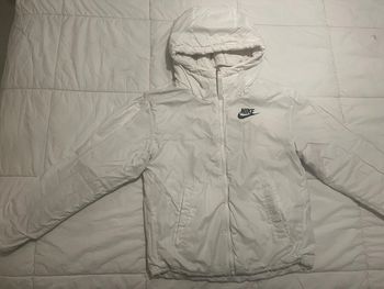 veste doudoune nike réversible blanc