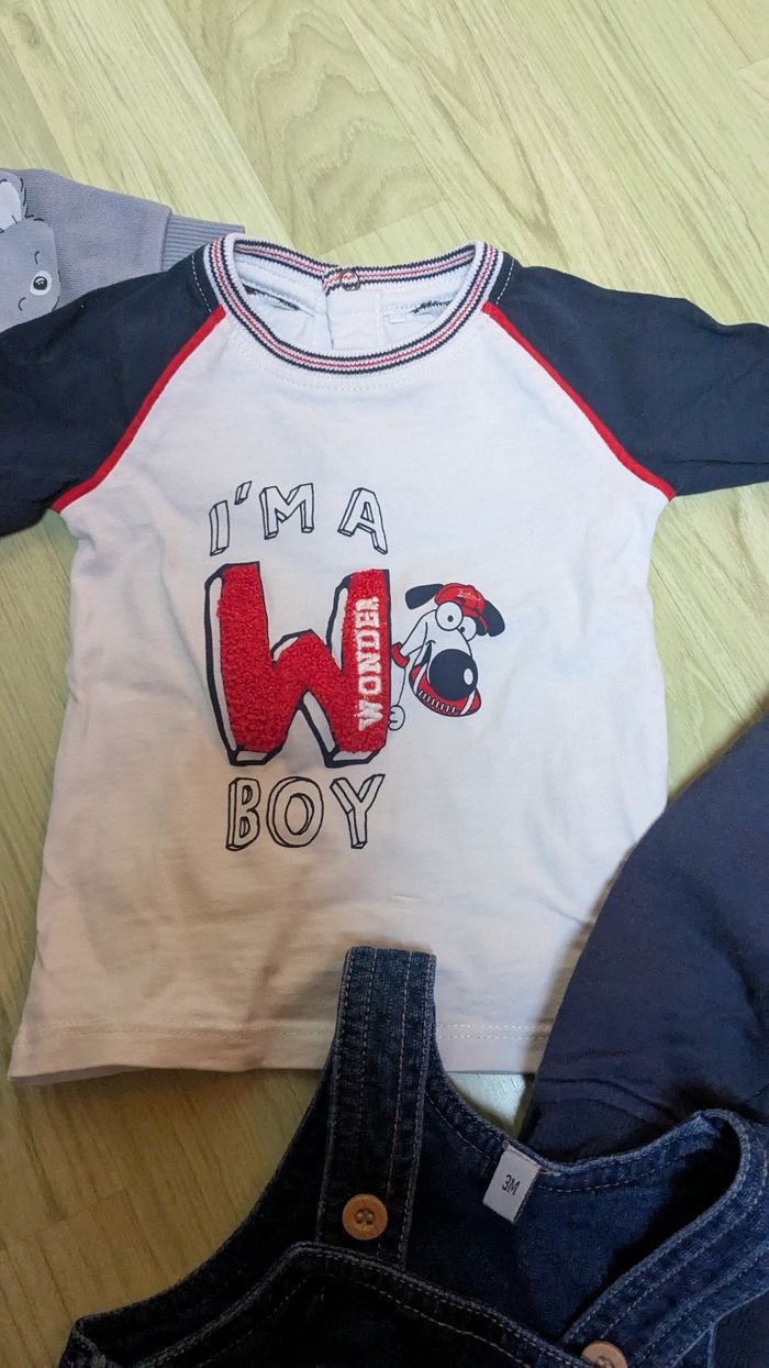 Lot vêtements bébé garçon 3 mois - photo numéro 3