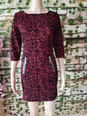 🌸Robe velours côtelé Made In Italy Taille 36🌸