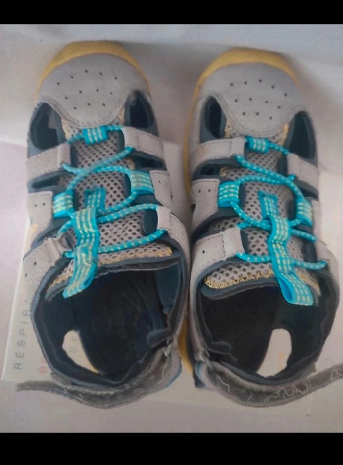 Sandales Geox grises – Pointure 33 - photo numéro 6