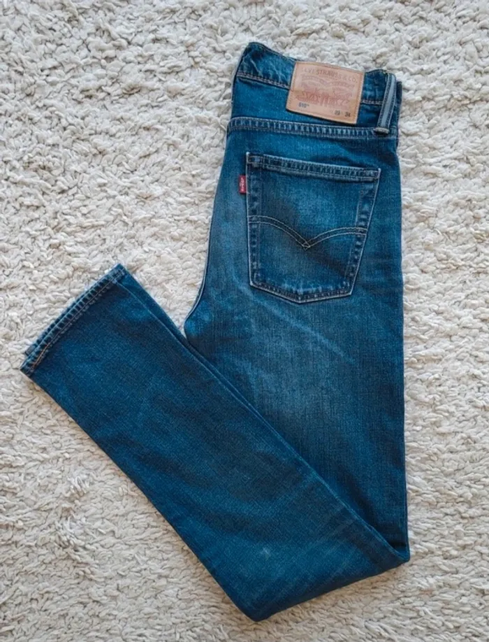 Jean Levi's 510 W29 L34 bleu - photo numéro 2