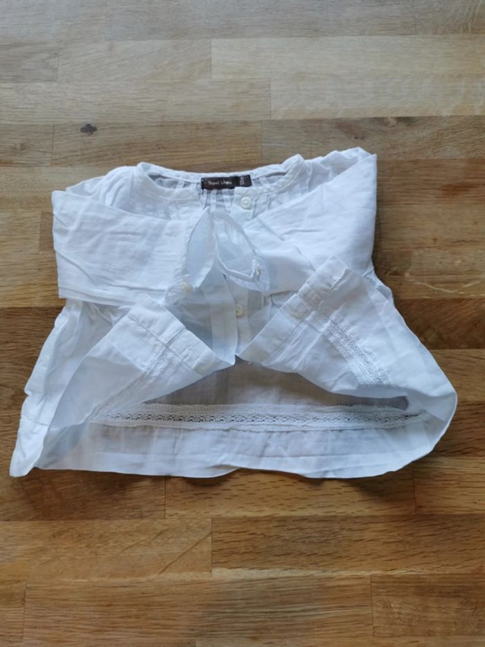 Chemise blanche Bout'Chou 12 mois - photo numéro 5