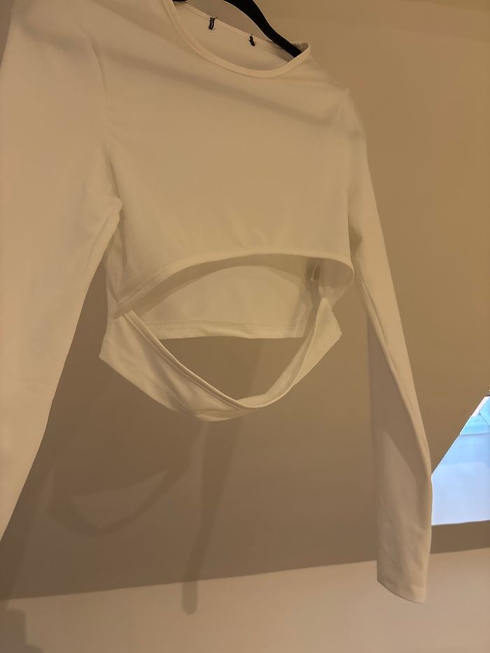 Petit haut blanc - photo numéro 2