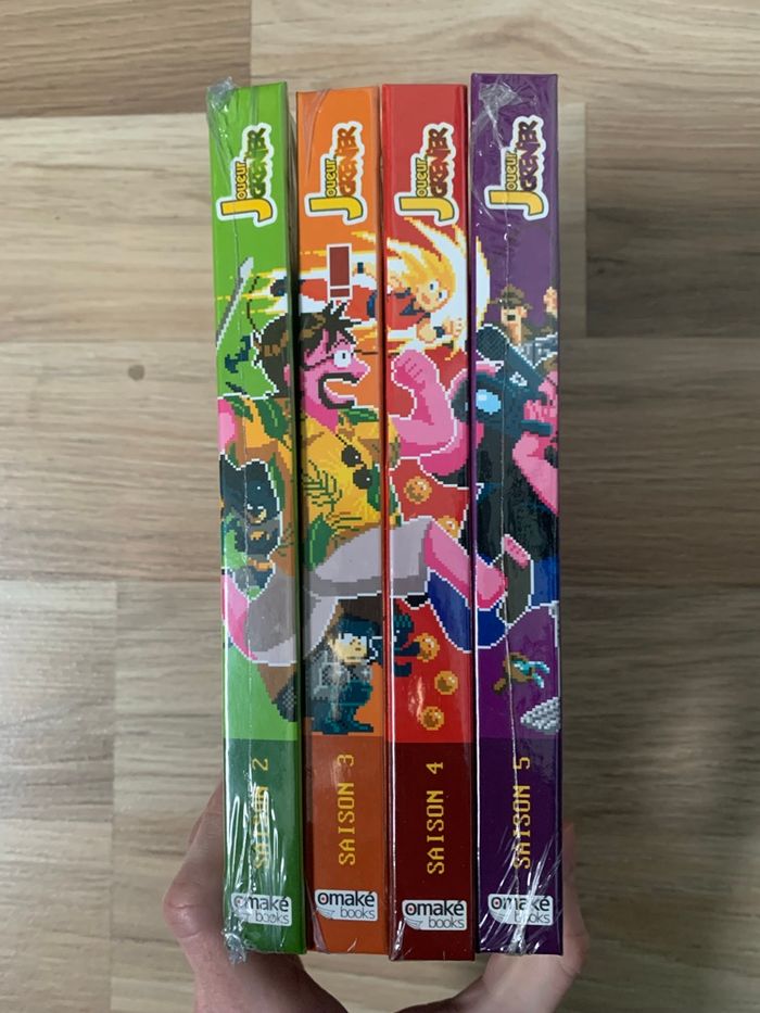 Lot Fan Books Joueur du Grenier – Saisons 2 à 5 (avec DVD) - photo numéro 3