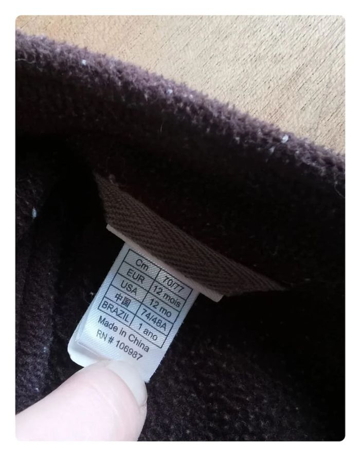 🌼 Quechua Gilet polaire sans manche Mixte marron 12mois 77cm 👶 - photo numéro 2