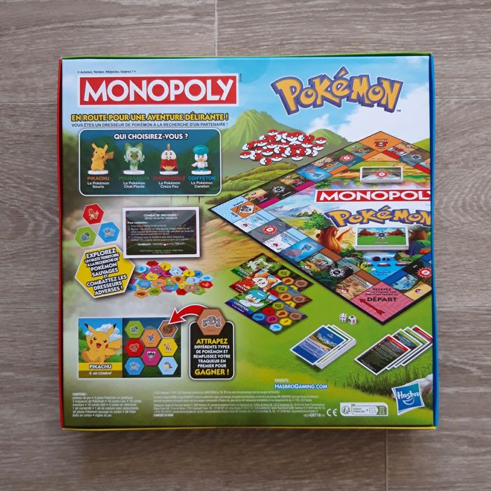 Jeu de société Monopoly Pokémon NEUF - photo numéro 2