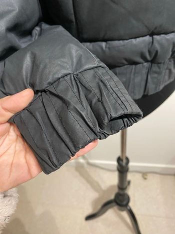 Doudoune courte Zara noire - photo numéro 4