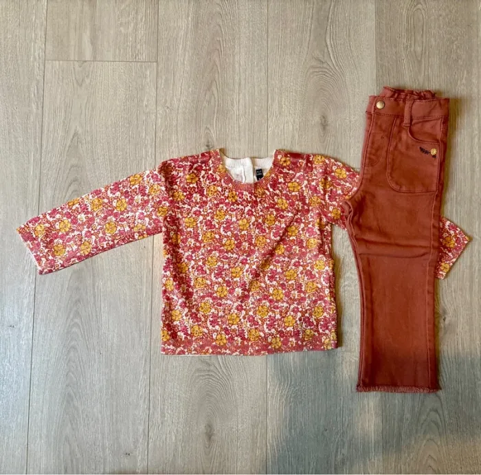 Ensemble fille – Collection Tournesol Jaune Printemps/Été 2025 - photo numéro 3