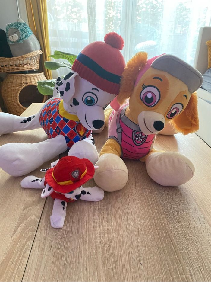 Lot peluches pat patrouille Marcus Stella