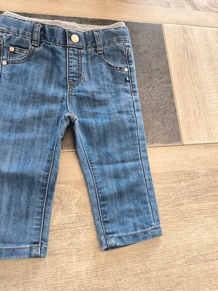 Pantalon jean souple garçon 12 mois obaibi - photo numéro 4