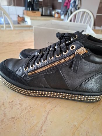 Geox montantes noires strass