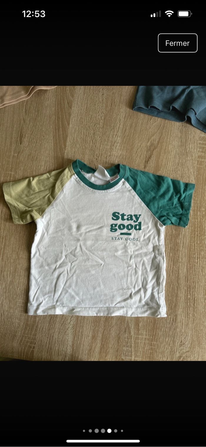 Lot de t-shirt bébé garçon - photo numéro 5