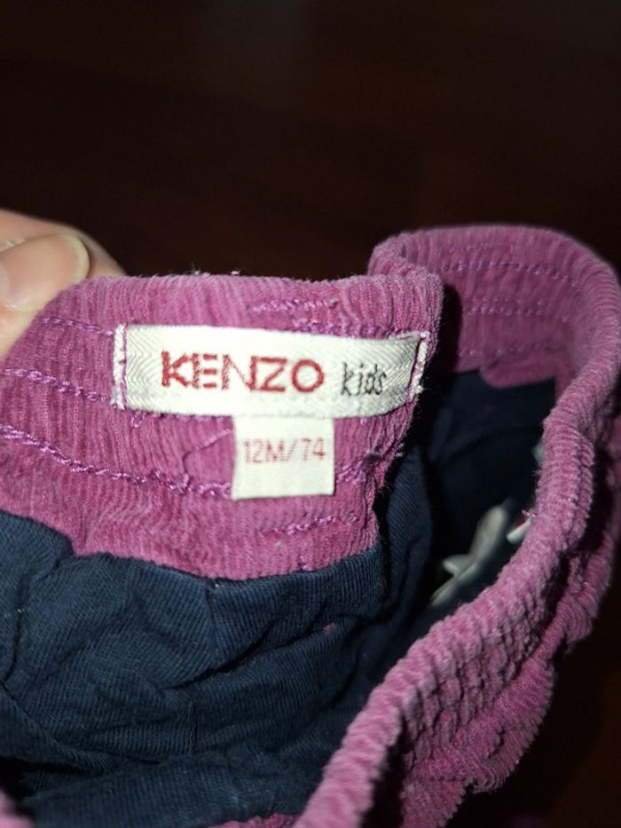 Pantalon doublé kenzo 12 mois - photo numéro 4
