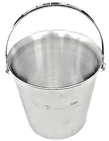 Années 1960 Guy Degrenne   Seau à glace à anse  Inox
