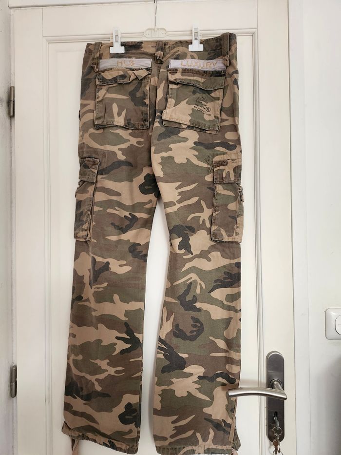 Jean cargo type militaire taille 38 Hls Luxury - photo numéro 5