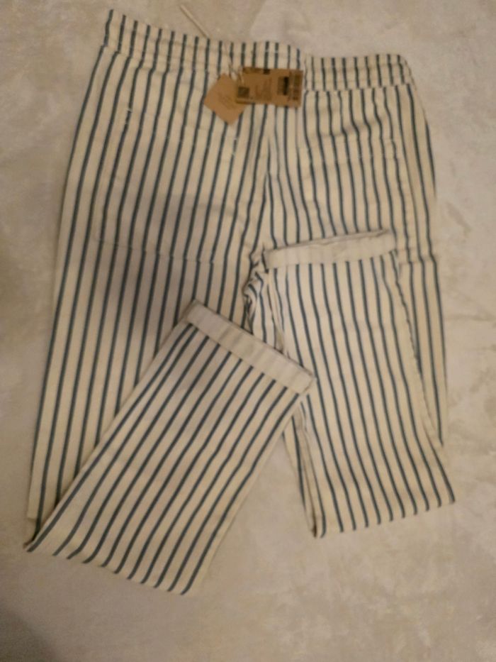 Pantalon fluide NEUF Monoprix - Taille XS/14 ans - photo numéro 4