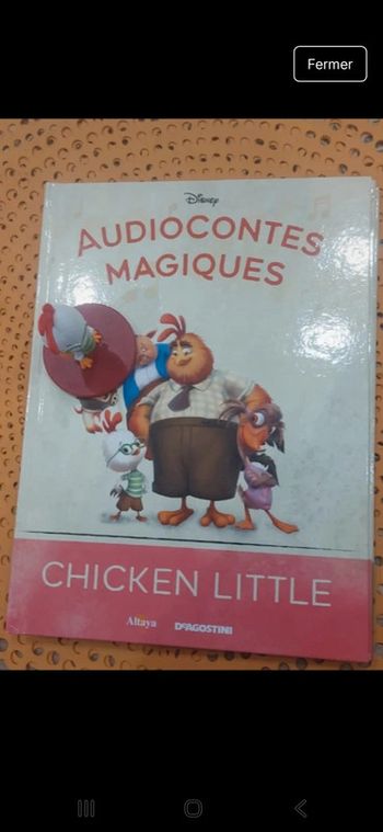 Livre et figurine 73 des audiocontes Magiques altaya audio conte audio compte disney