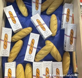 Savonnette baguette -odeur de pain chaud 