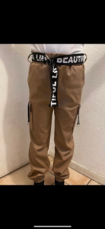 Pantalon simili cuir