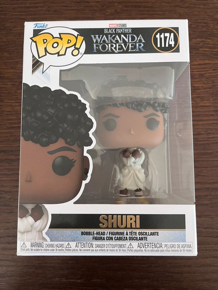 Figurine pop 1174 Shuri « Wakanda Forever »