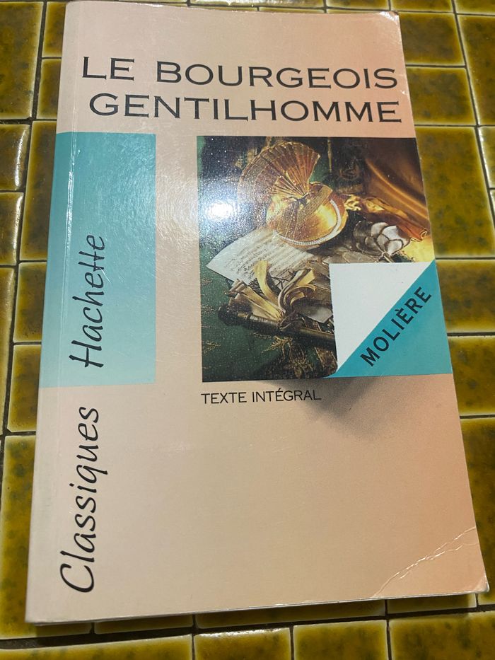 Livre le bourgeois gentilhomme
