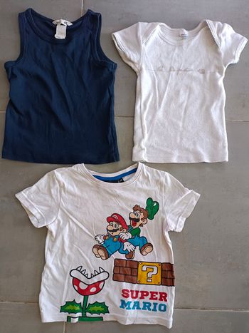 Lot de hauts garçon en 3 ans
