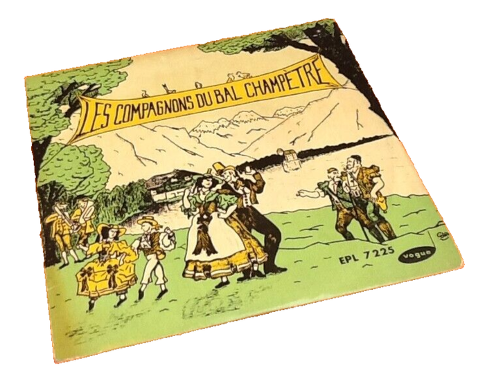 Vinyle 45 tours Les compagnons du Bal champêtre Die Luschtige Ländlerbursche