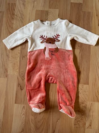 Grenouillère bébé fille 