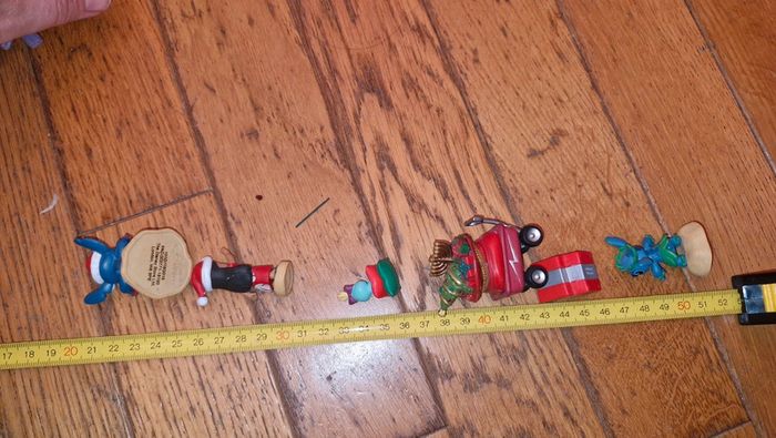 Lot de figurines Lilo et Stich Thème Noël - photo numéro 7