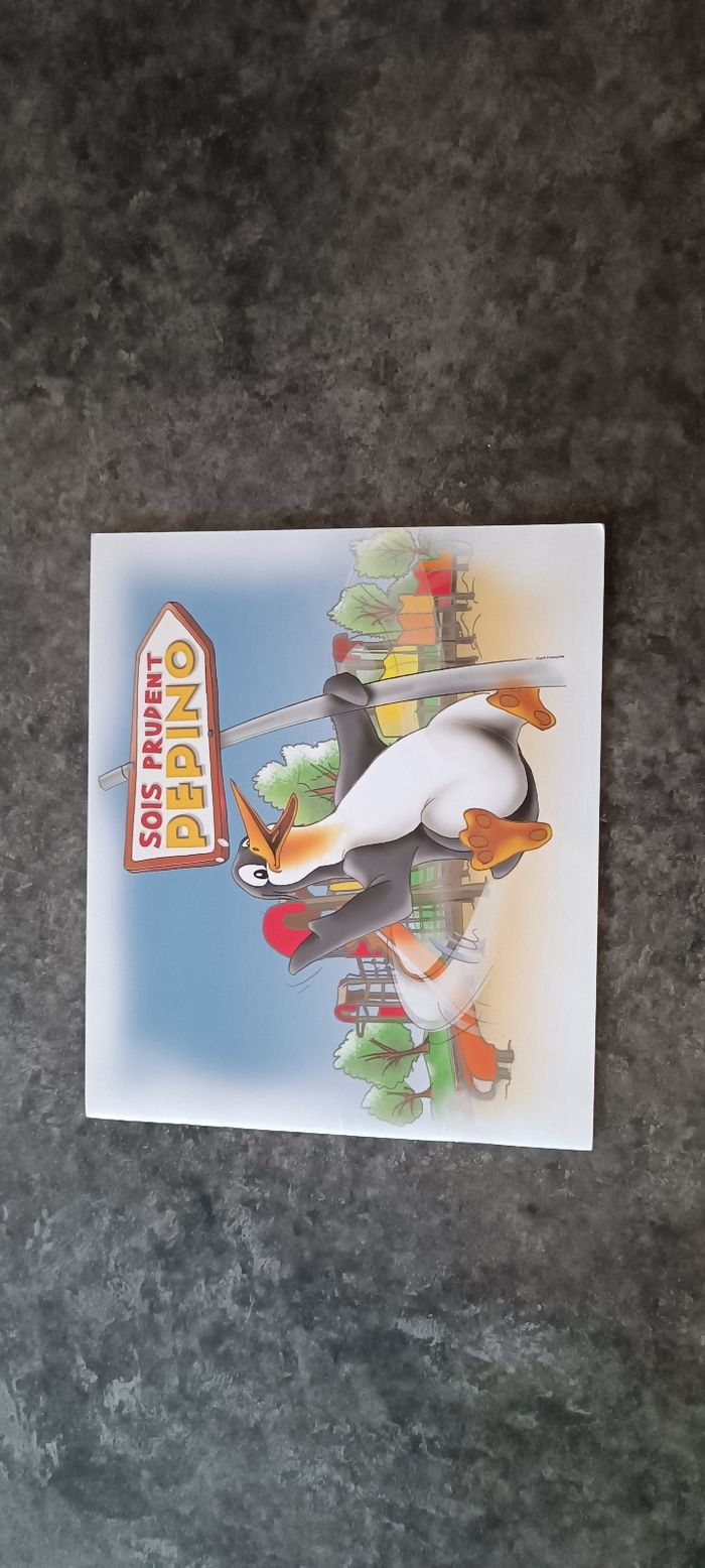 Livre sois prudent Pepino