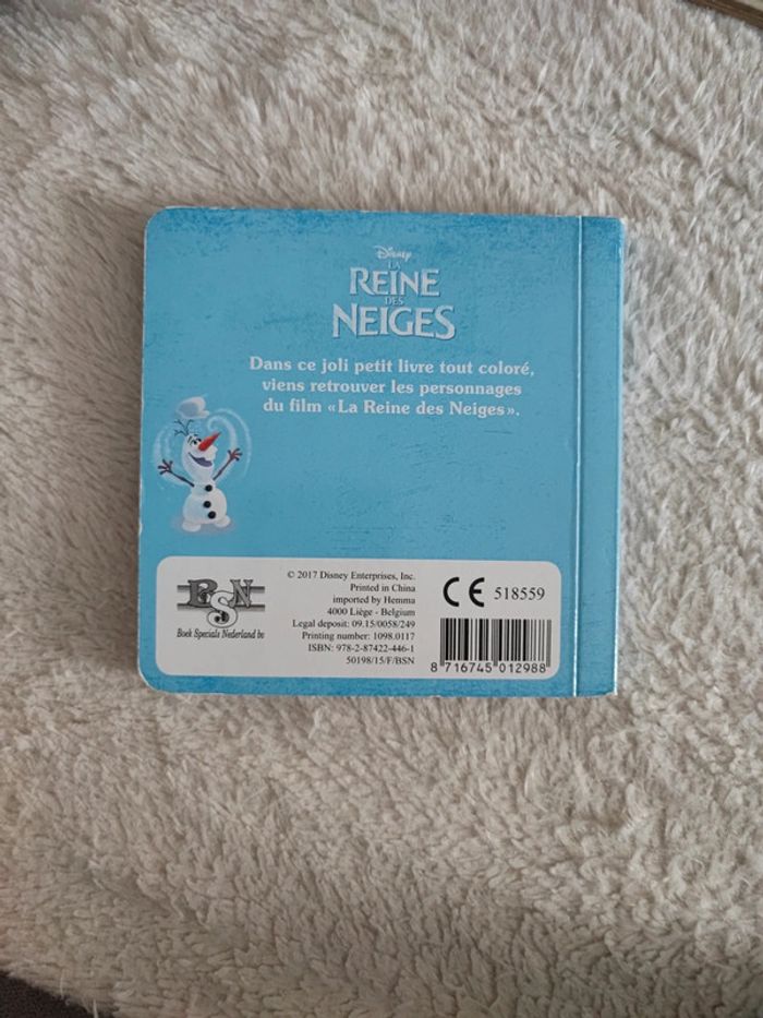 Livre Reine des neiges - photo numéro 2