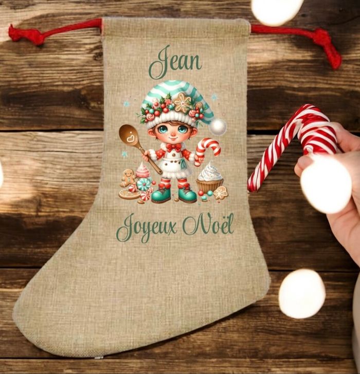 Chaussette de Noël personnalisée - photo numéro 5