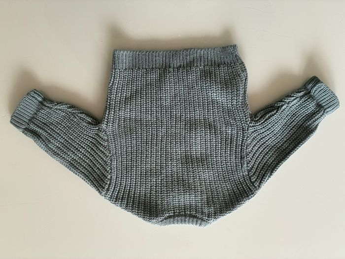 Pull bébé vert sauge mixte 3 mois NPO Baby – Très bon état - photo numéro 2