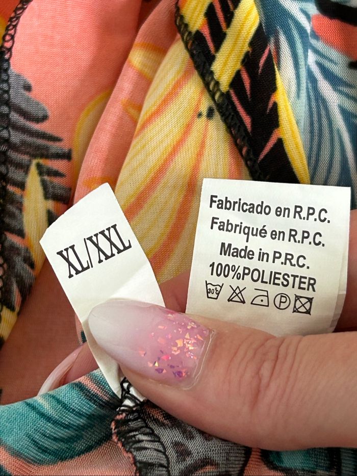 Robe d’été à bretelles taille XL/XXL jamais portée (taille petit) - photo numéro 10