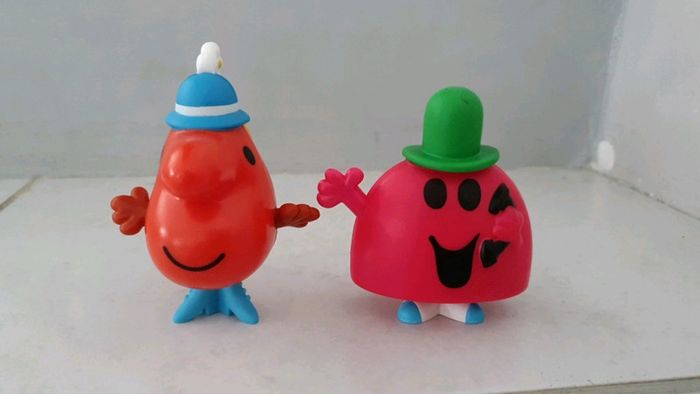 Lot de 2 figurines monsieur madame neuf V5 - photo numéro 3