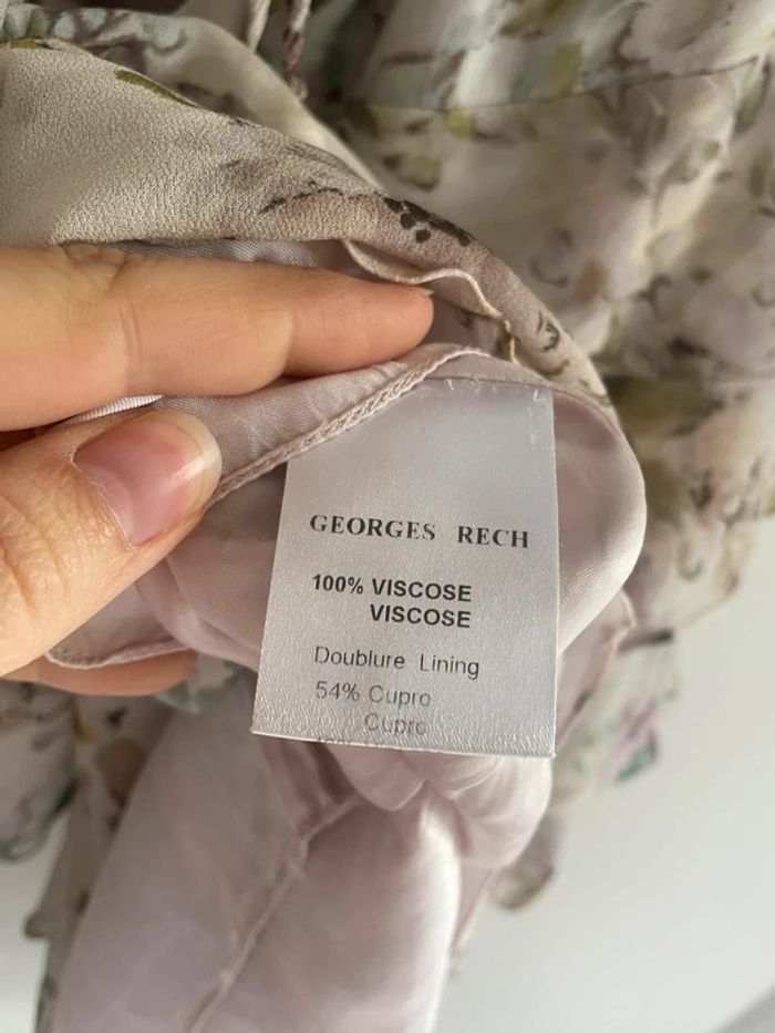 Robe fleurie pastel Georges Rech T.36 - photo numéro 6