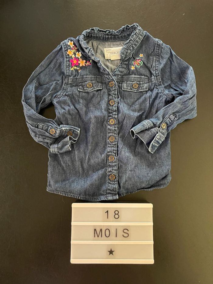 Chemise broderie