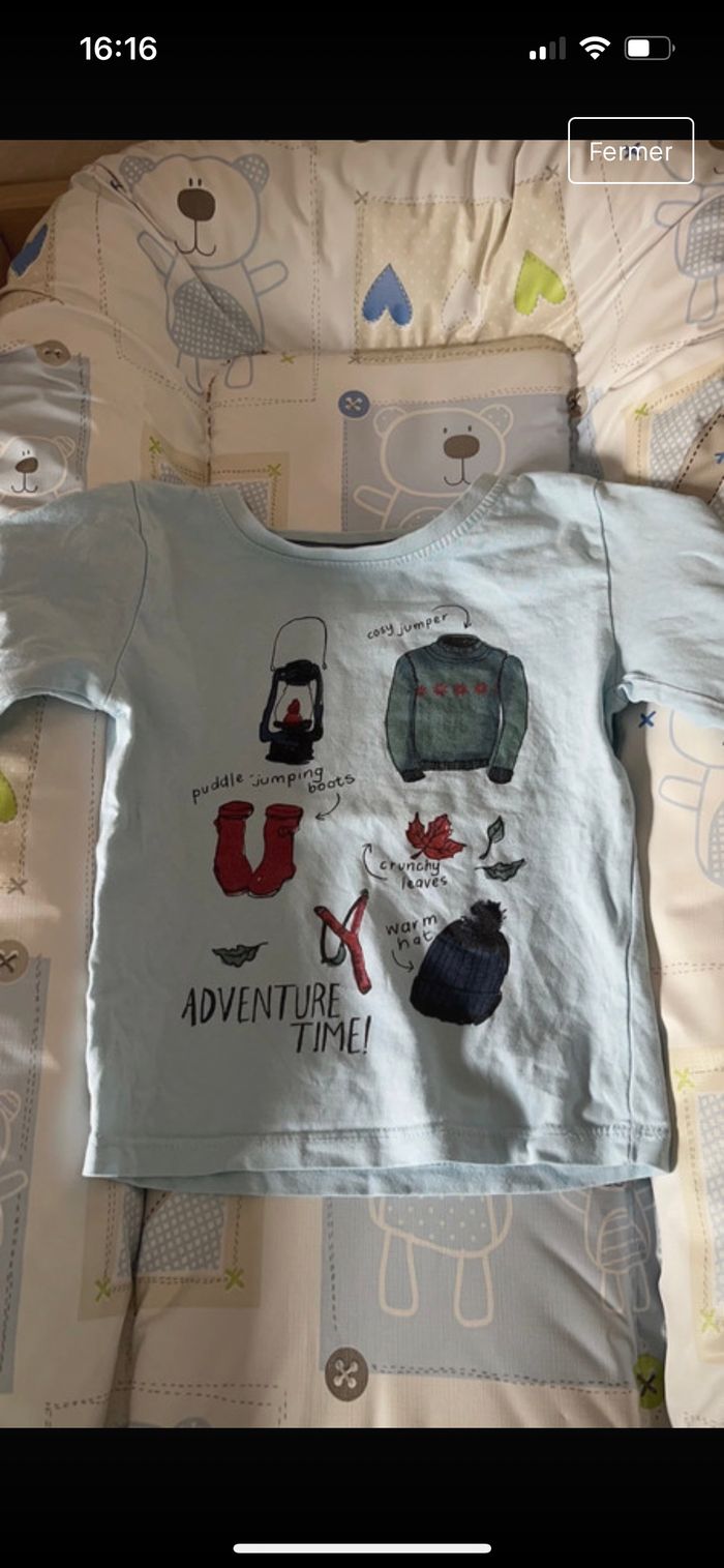 Lot tee-shirts manches longues - photo numéro 3