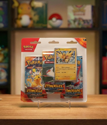 Tripack Pokémon EV08 Etincelles Déferlantes - Neuf & Scellé - Promo Electhor