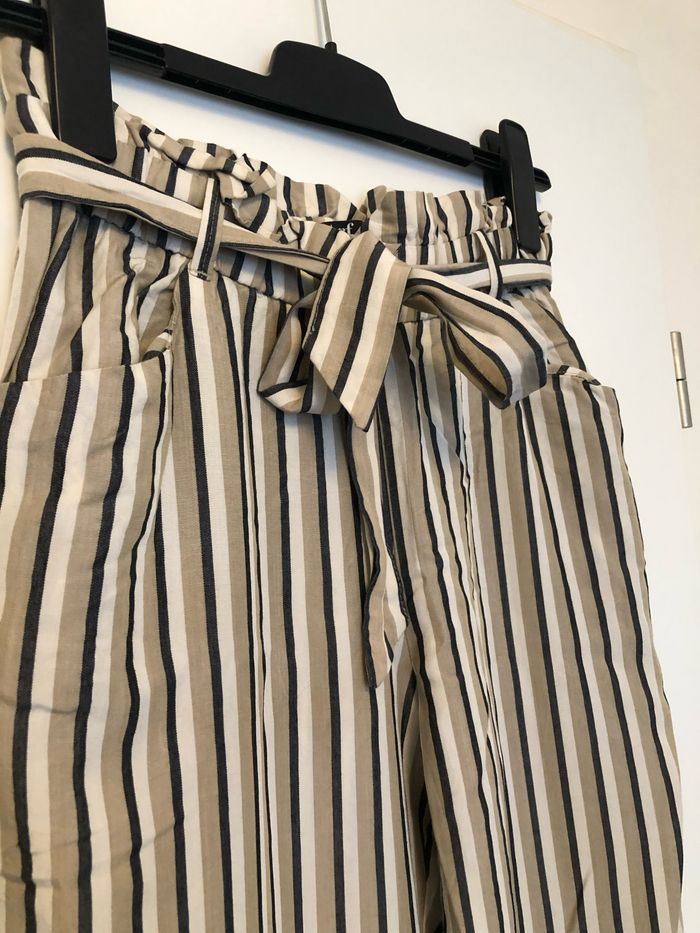 Pantalon à rayures Zara - photo numéro 4