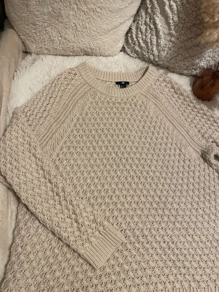 Pull grosse maille - photo numéro 2
