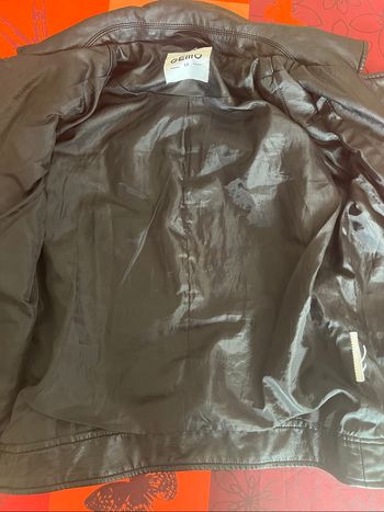Veste en cuir
