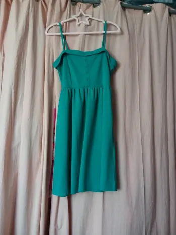 Robe verte marque cache cache taille 34