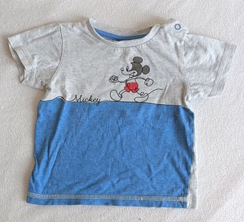 Tee shirt MC mickey taille 18 mois