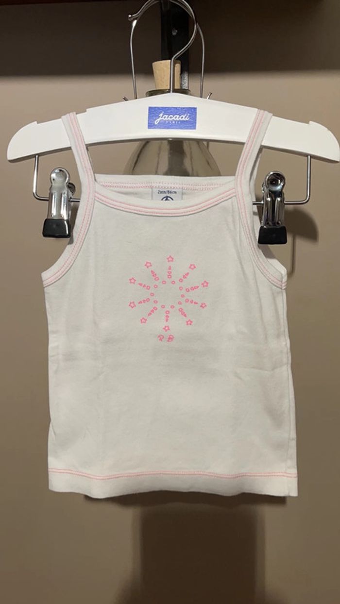 Débardeur fille 2 ans petit bateau