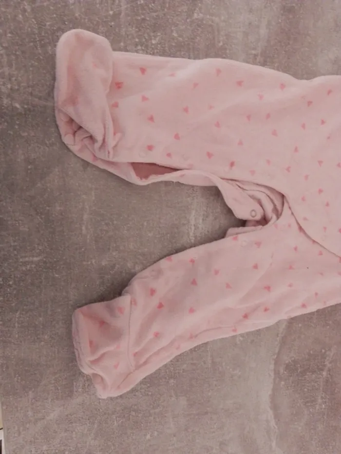 Pyjama grenouillère bébé fille Vertbaudet 12 mois - photo numéro 5