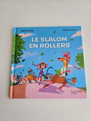 Livre McDo Le slalom en rollers