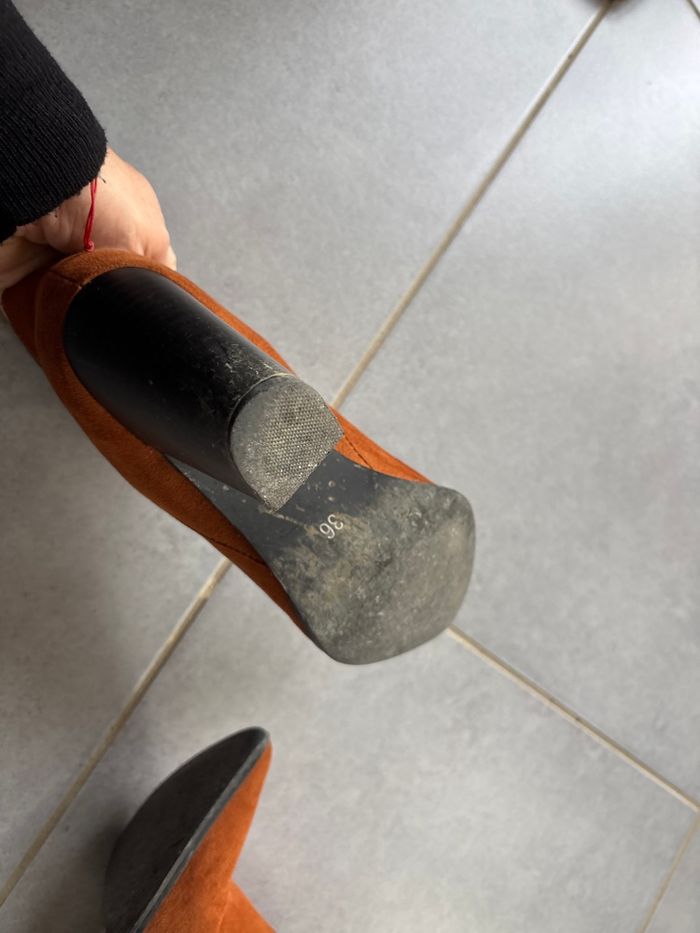 Bottines  beige - photo numéro 5