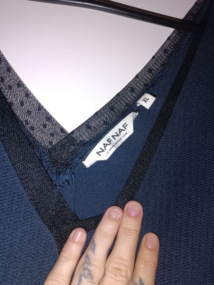 Robe bleu marine et noire - photo numéro 3