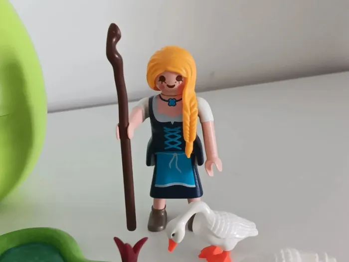 Fermière avec oies playmobil - photo numéro 4
